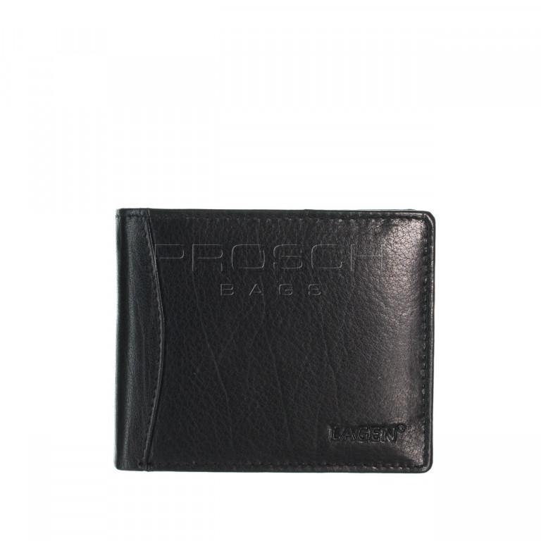Pánská kožená peněženka LAGEN W-8120 černá