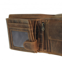 Kožená peněženka Greenburry 1796-25 hnědá č.10