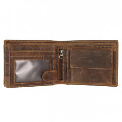 Kožená peněženka Greenburry 1796-25 hnědá č.6