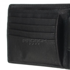 Pánská kožená peněženka LAGEN E-1036 černá č.7