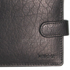 Pánská kožená peněženka LAGEN E-1036 černá č.5