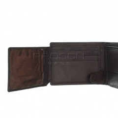 Pánská kožená peněženka Lagen 2104 E hnědá č.7