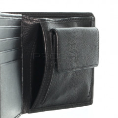 Pánská kožená peněženka LAGEN 5254 černá č.8