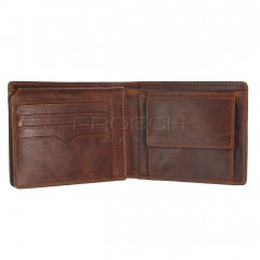 Pánská kožená peněženka Lagen 6537 Brown č.5