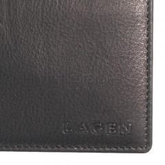 Pánská kožená peněženka LAGEN 7176 E černá č.5