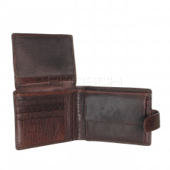Pánská kožená peněženka LAGEN LN-8575 hnědá č.7