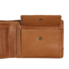 Kožená peněženka LAGEN LM-64665/V hnědá č.8