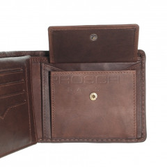 Pánská kožená peněženka LAGEN 511462 hnědá č.8