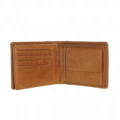 Pánská kožená peněženka LAGEN 511462 tan č.6