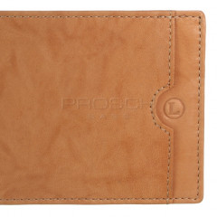 Pánská kožená peněženka LAGEN BLC/4231/219 tan č.5
