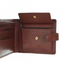 Pánská kožená peněženka LAGEN E-1036 hnědá č.9