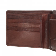 Pánská kožená peněženka LAGEN E-1036 hnědá č.7