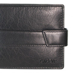 Pánská kožená peněženka LAGEN V-03 Black č.5