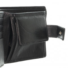 Pánská kožená peněženka LAGEN V-03 Black č.8