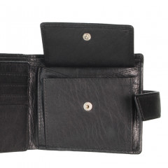 Pánská kožená peněženka LAGEN V-03 Black č.9