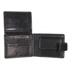 Pánská kožená peněženka LAGEN V-98/T černá č.7