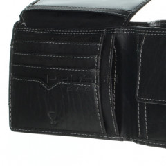 Pánská kožená peněženka LAGEN V-98/T černá č.8