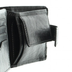 Pánská kožená peněženka LAGEN V-98/T černá č.9