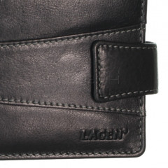 Pánská kožená peněženka LAGEN V-98/T černá č.5