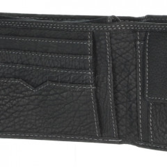 Pánská kožená peněženka LAGEN V-98/W černá č.8