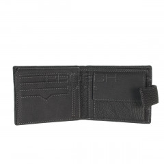 Pánská kožená peněženka LAGEN V-98/W černá č.6