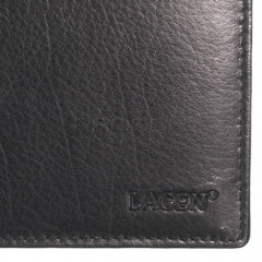 Pánská kožená peněženka LAGEN W-8120 černá č.4