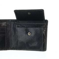 Pánská kožená peněženka LAGEN W-8120/T černá č.8