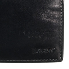 Pánská kožená peněženka LAGEN W-8120/T černá č.4