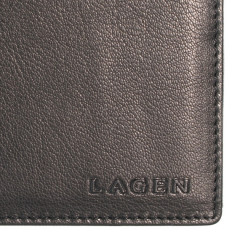 Pánská kožená peněženka Lagen 2104 E černá č.5