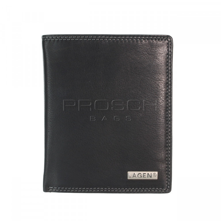 Pánská kožená peněženka Lagen LG-1790 Black