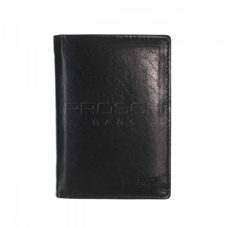Pánská kožená peněženka LAGEN V-72 černá