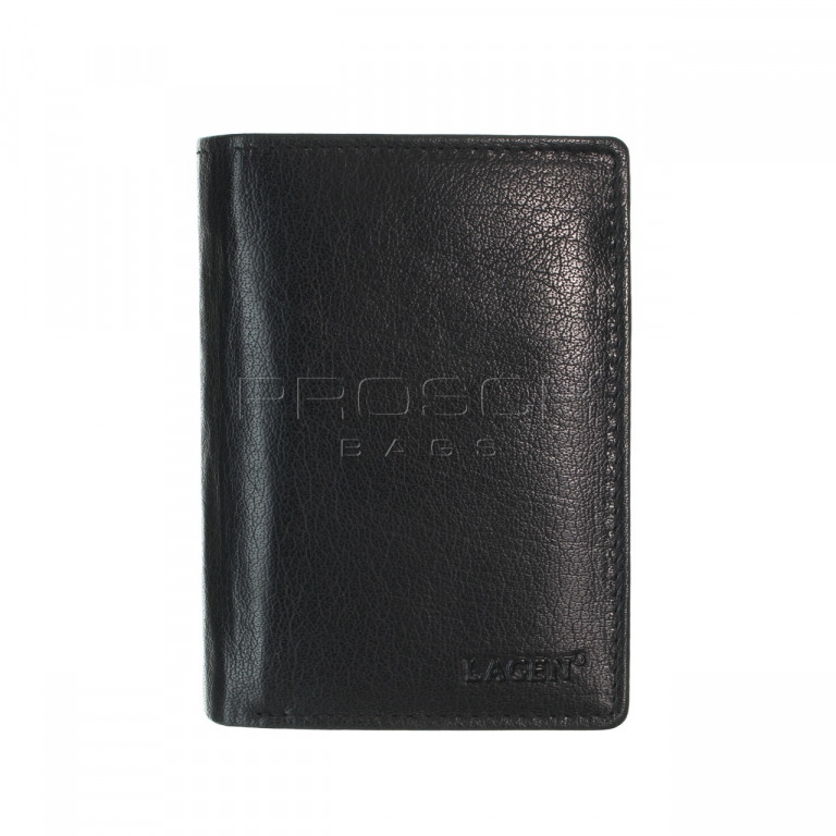 Kožená peněženka LAGEN LM-8314 černá