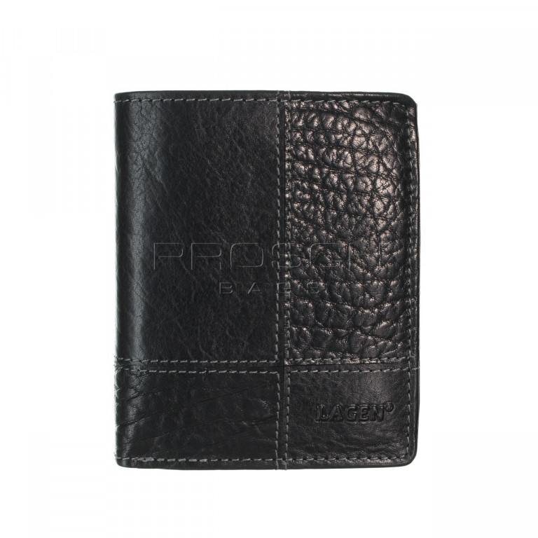 Pánská kožená peněženka LAGEN V-28/T černá