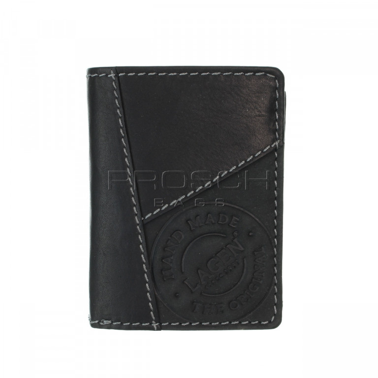 Pánská kožená peněženka LAGEN 51145 černá