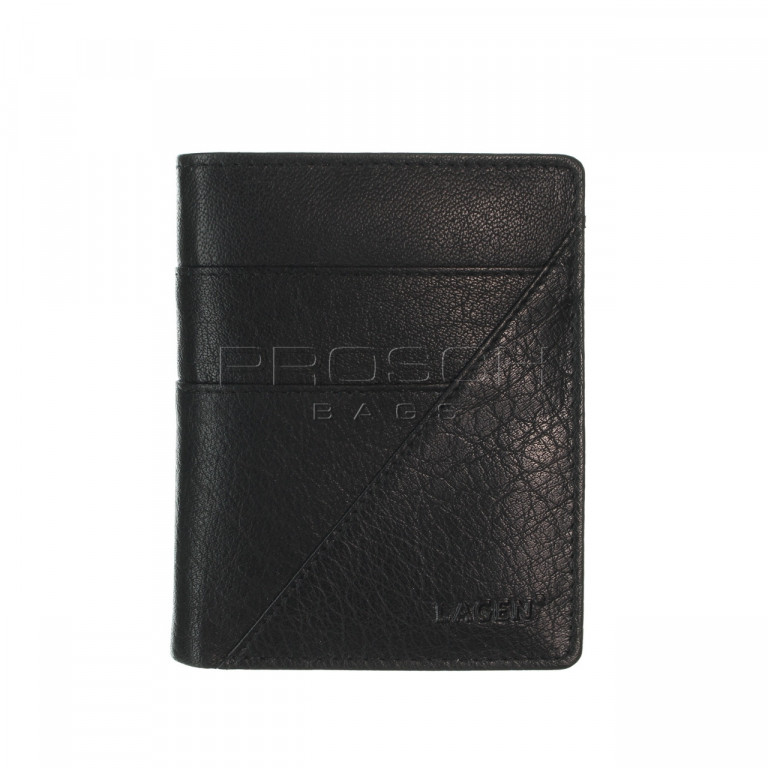 Pánská kožená peněženka LAGEN 9176 černá