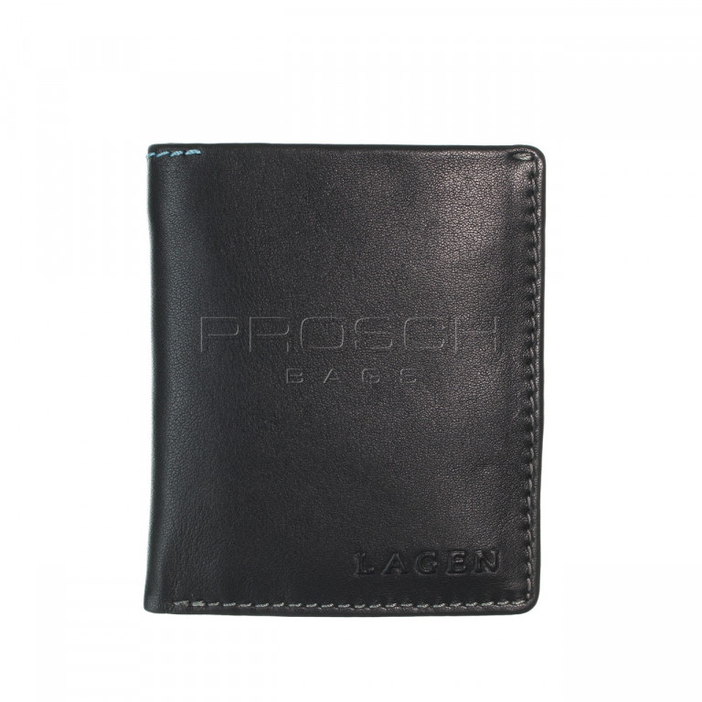Pánská kožená peněženka Lagen TP-071 Black