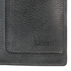 Pánská kožená peněženka LAGEN 522/A šedá č.5