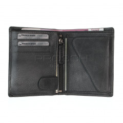 Pánská kožená peněženka LAGEN 522/A šedá č.6