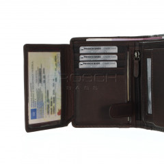 Pánská kožená peněženka LAGEN 51146 hnědá č.7