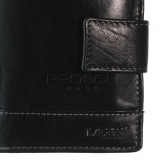 Pánská kožená peněženka LAGEN V-27/T černá č.5