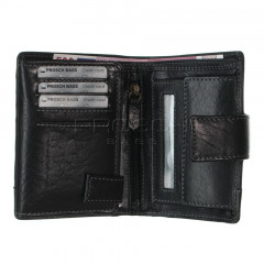 Pánská kožená peněženka LAGEN V-27/T černá č.6