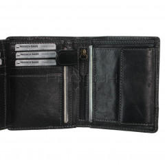 Pánská kožená peněženka LAGEN V-28/T černá č.9