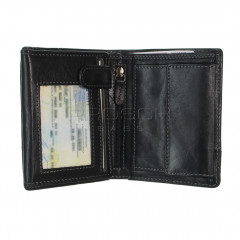 Pánská kožená peněženka LAGEN V-28/T černá č.6