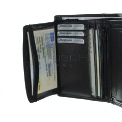 Pánská kožená peněženka LAGEN V-72 černá č.7