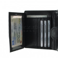 Pánská kožená peněženka LAGEN V-84 Black č.9