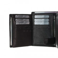 Kožená peněženka LAGEN W-112 hnědá č.8