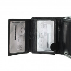 Pánská kožená peněženka LAGEN 02310004 černá č.7