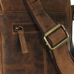 Kožená taška Greenburry 1748A-STAG-3 hnědá č.8