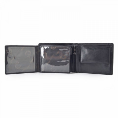 Pánská kožená peněženka Cosset 4465 Komodo černá č.5
