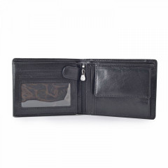 Pánská kožená peněženka Cosset 4465 Komodo černá č.3